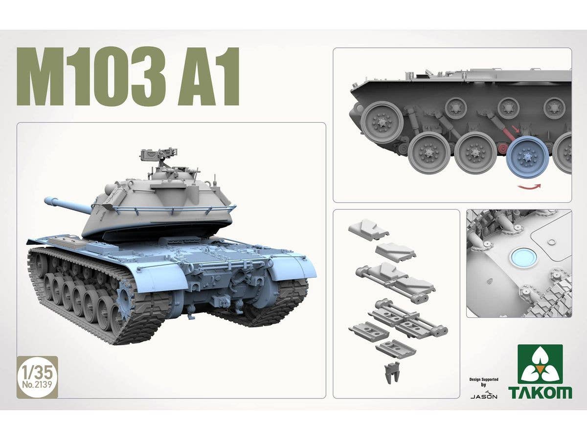 Takom 1/35 M103 A1 Heavy Tank | 4897051422570