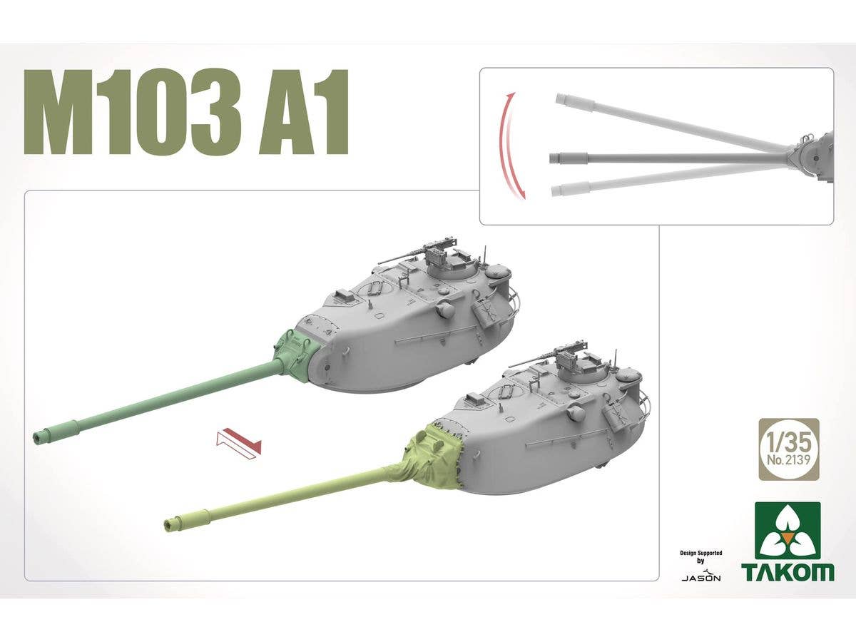 Takom 1/35 M103 A1 Heavy Tank | 4897051422570