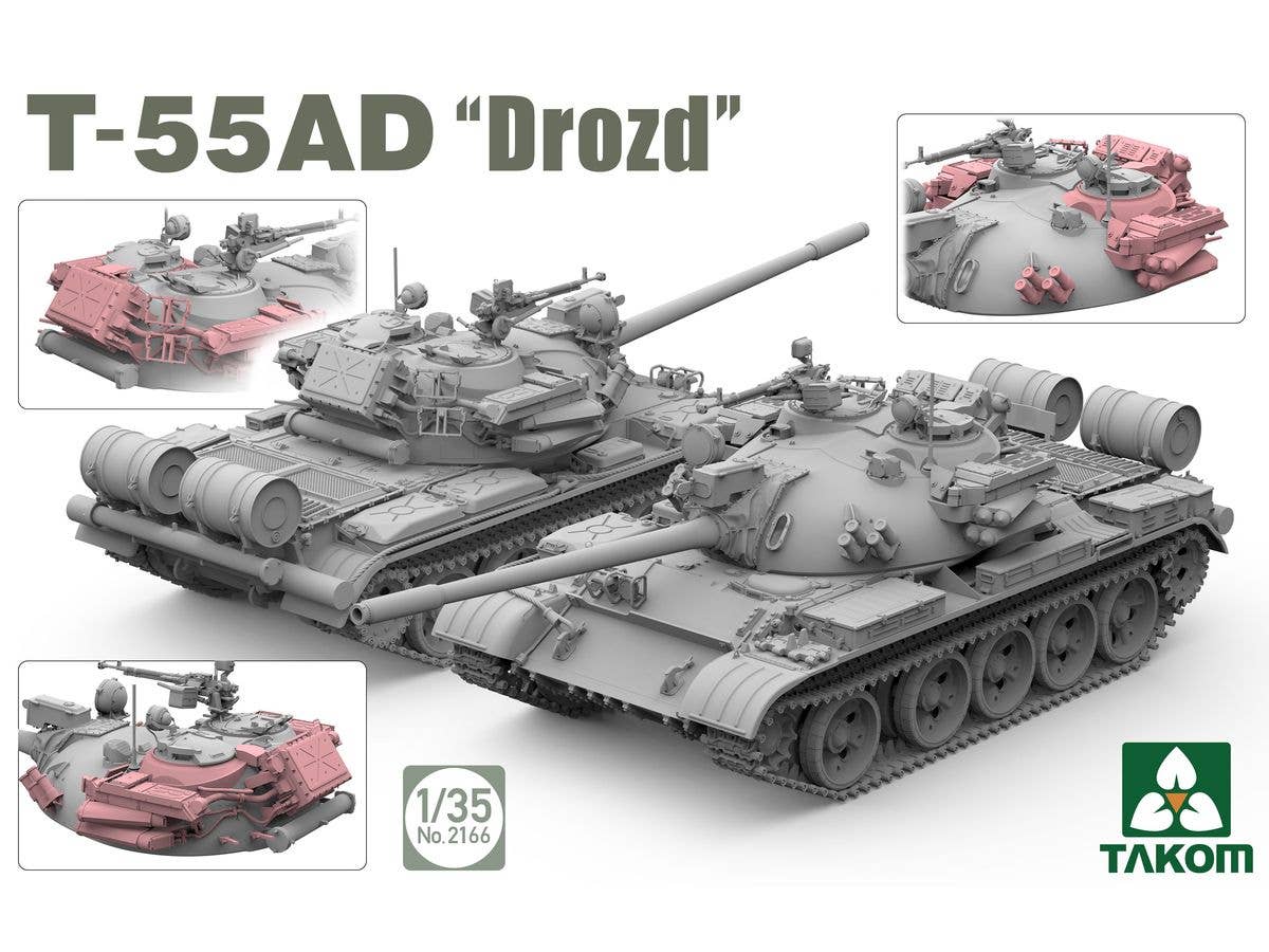 Takom 1/35 T-55AD "Drozd" | 4897051422549