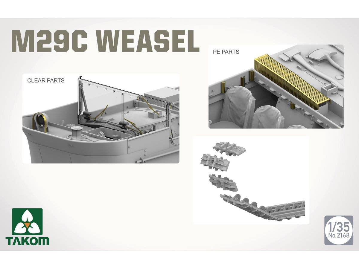 Takom 1/35 M29C Weasel | 4897051422822