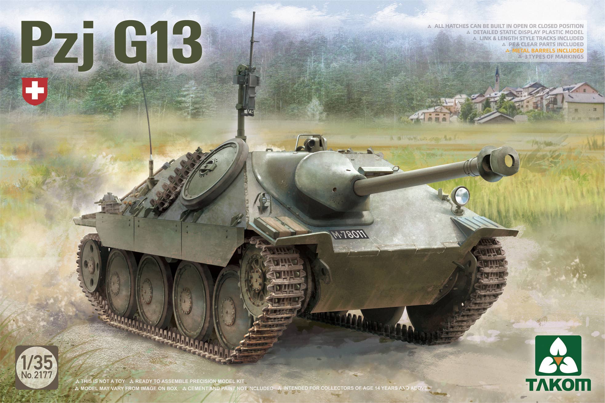 Takom 1/35 Pzj G13 | 4897051422808