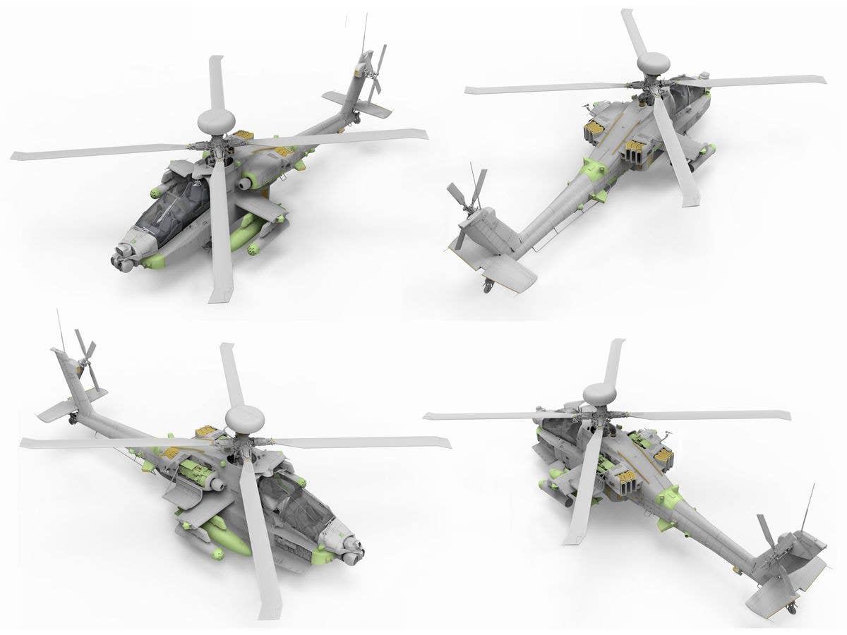 Takom 1/35 AH MK.I APACHE ATTACK HELICOPTER | 4897051422617