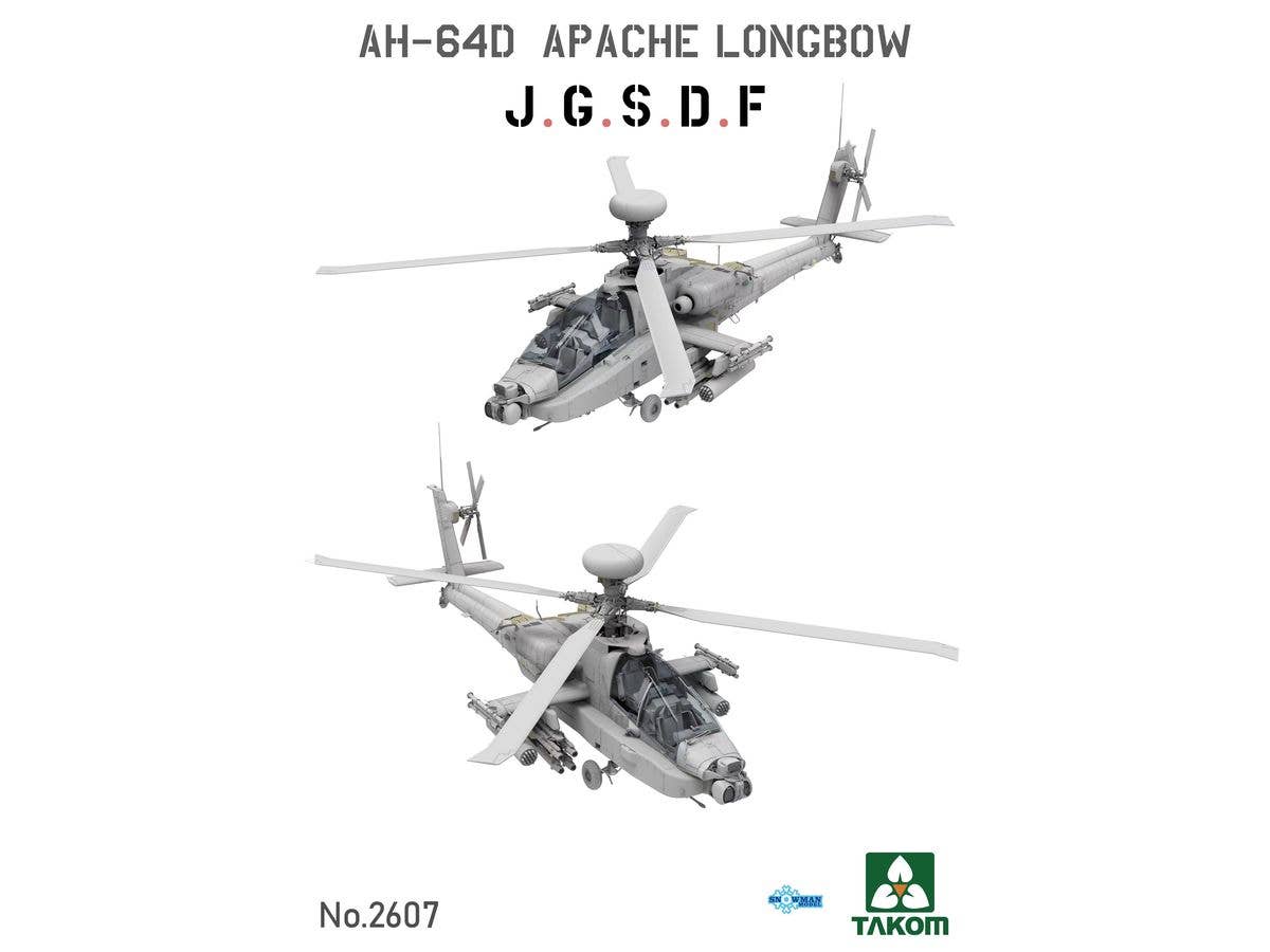 Takom 1/35 AH-64D Apache Longbow Attack Helicopter J.G.S.D.F | 4897051422761
