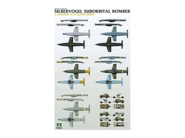 Takom 1/72 Silbervogel Suborbital Bomber & Atomic Payload Suite | 4897051422327