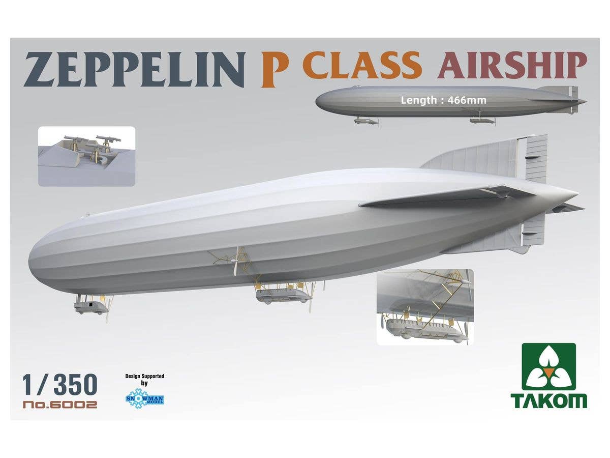 Takom 1/350 Zeppelin P Class Airship | 4897051421979