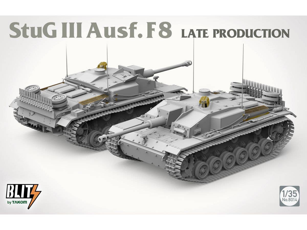 Takom 1/35 StuG III Ausf.F8 Late Prodution | 4897051422655