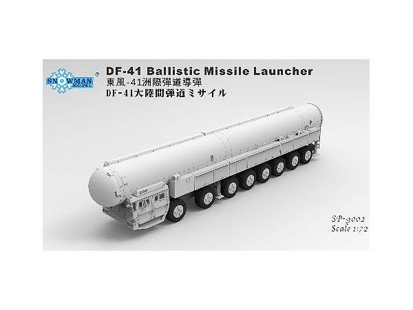 Takom 1/72 DF-41 Ballistic Missile Launcher | 4897051422150