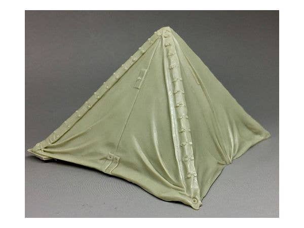 T-Model 1/35 WWII German Zeltbahn M1931 Shelter Quarter & Barrel Canvas Cover Resin Kit | 6953391972880