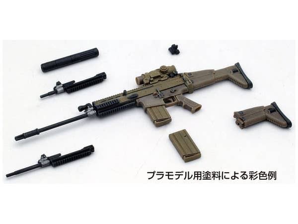 TomyTec Little Armory 1/12 LA003 Scar H Type Next-Generation Rifle | 4543736255529