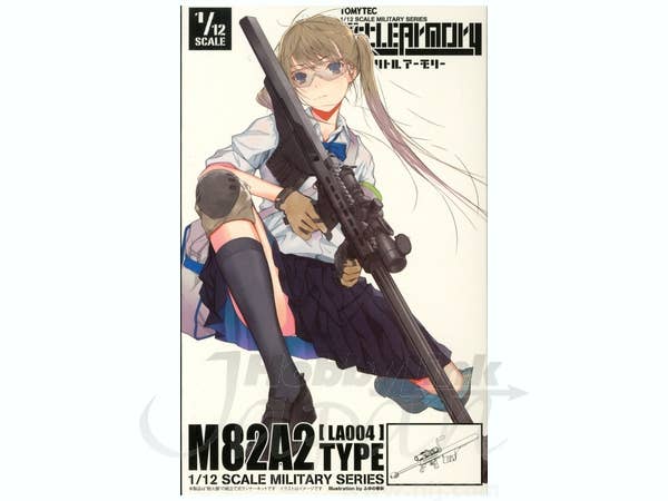 TomyTec Little Armory 1/12 LA004 M82A2 Type Large Caliber Rifle | 4543736255536