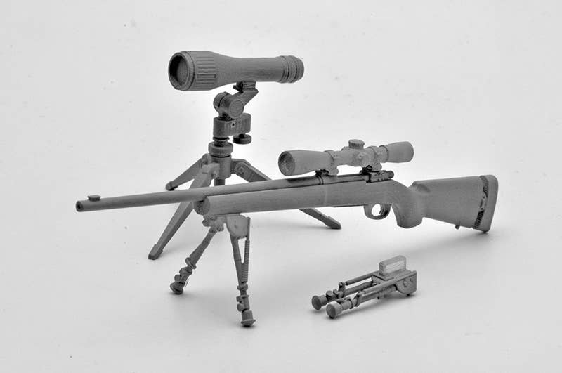 TomyTec Little Armory 1/12 LA021 M24SWS Type Sniper Rifle | 4543736264248