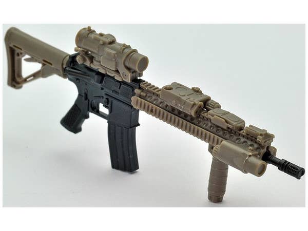 TomyTec Little Armory 1/12 LA037 M4A1 SOPMOD Block 2 Type Rifle | 4543736268604
