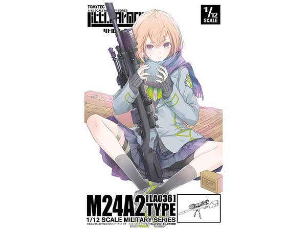 TomyTec Little Armory 1/12 LA036 M24A2 Type Sniper Rifle | 4543736286066