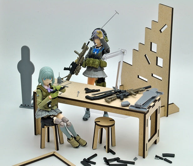 TomyTec Little Armory 1/12 LD015 Shooting Range B | 4543736288794