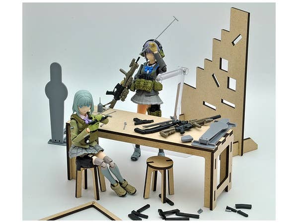 TomyTec Little Armory 1/12 LD015 Shooting Range B | 4543736288794