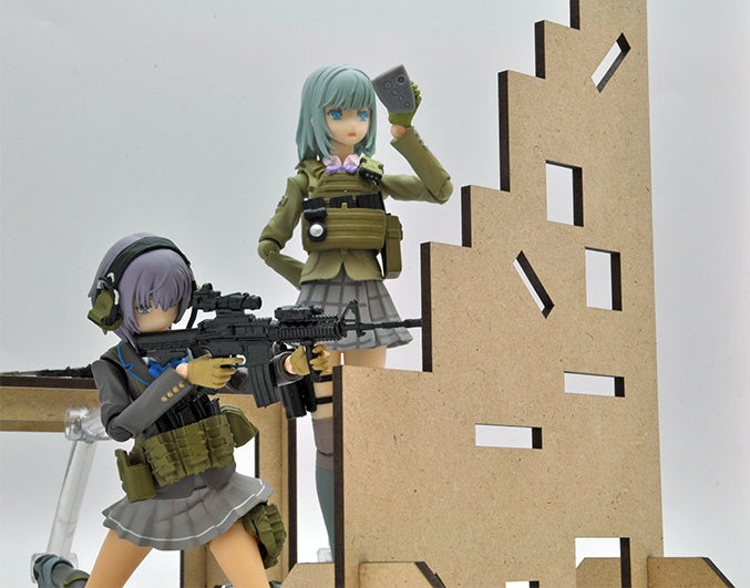 TomyTec Little Armory 1/12 LD015 Shooting Range B | 4543736288794