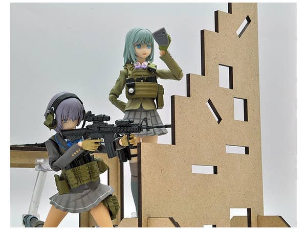 TomyTec Little Armory 1/12 LD015 Shooting Range B | 4543736288794