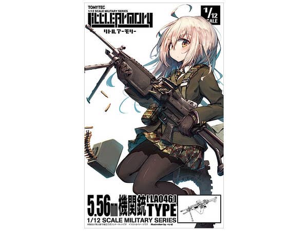 TomyTec Little Armory 1/12 LA046 5.56mm Machine Gun | 4543736291053