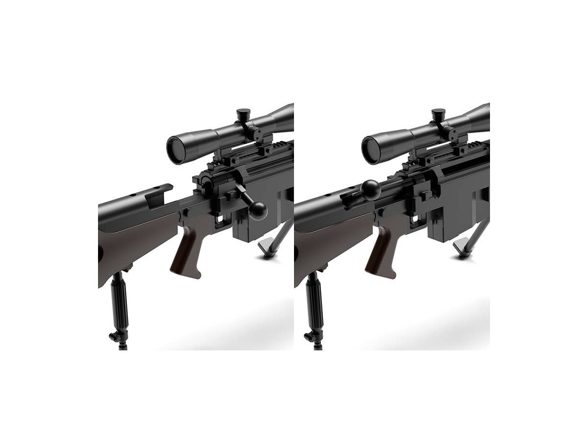 TomyTec Little Armory 1/12 LA052 Hecate 2 Long Range Sniper Rifle | 4543736300403
