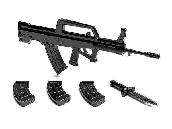 TomyTec Little Armory 1/12 LADF01 Dolls Frontline QBZ-95 Type Assault Rifle | 4543736303428