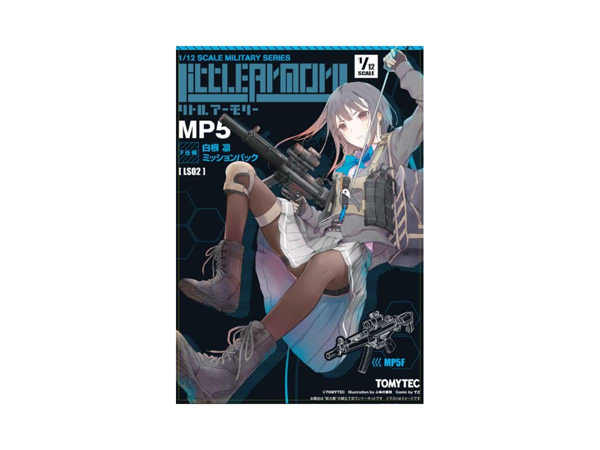 TomyTec Little Armory 1/12 LS02 MP5 F Shirane Rin Mission Pack | 4543736307440
