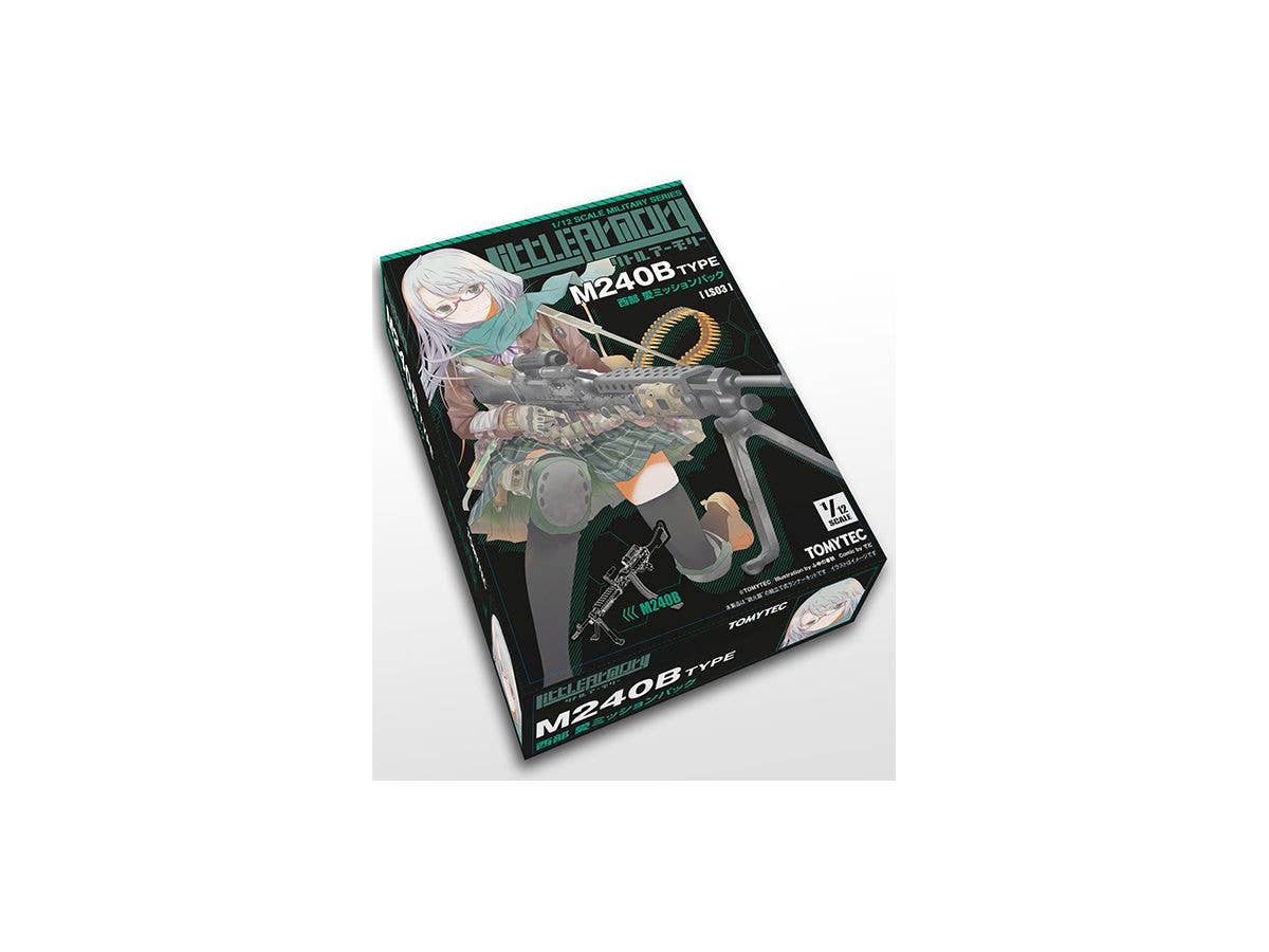 TomyTec Little Armory 1/12 LS03 M240 Nishibe Ai Mission Pack | 4543736307457