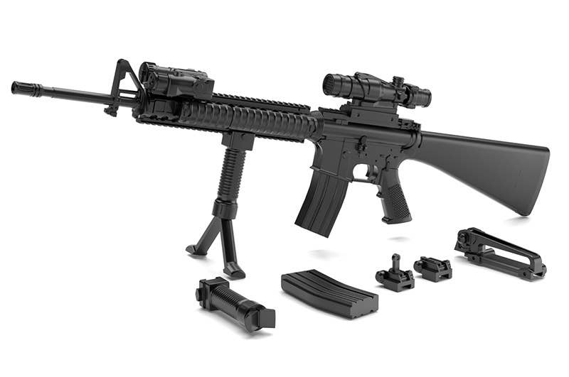 TomyTec Little Armory 1/12 LA056 M16A4 Rifle | 4543736307464