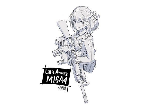 TomyTec Little Armory 1/12 LA056 M16A4 Rifle | 4543736307464