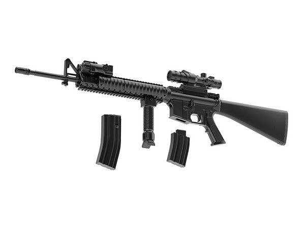 TomyTec Little Armory 1/12 LA056 M16A4 Rifle | 4543736307464