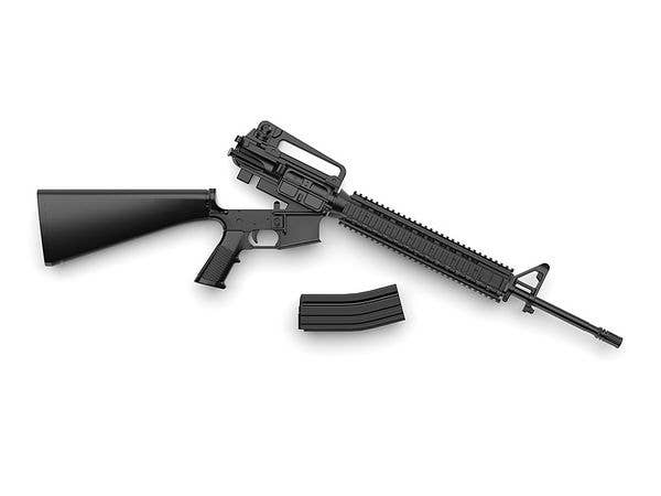 TomyTec Little Armory 1/12 LA056 M16A4 Rifle | 4543736307464
