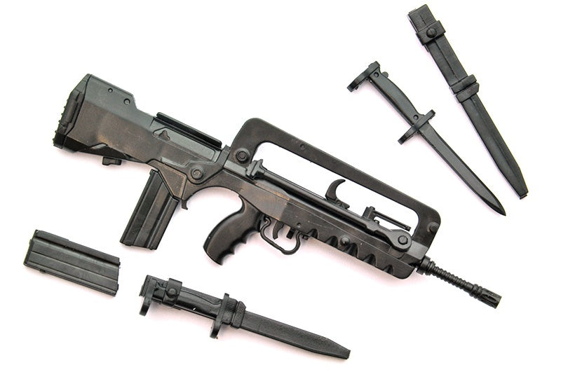 TomyTec Little Armory 1/12 LA057 FA-MAS F1 Rifle | 4543736307471