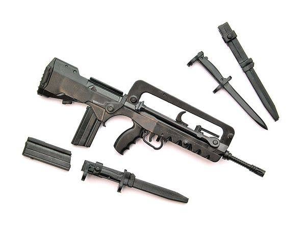 TomyTec Little Armory 1/12 LA057 FA-MAS F1 Rifle | 4543736307471