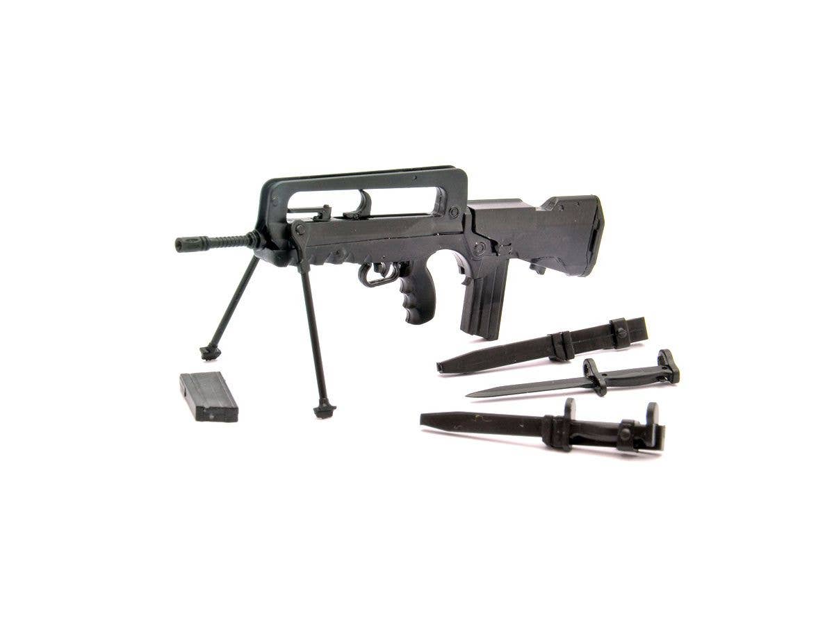 TomyTec Little Armory 1/12 LA057 FA-MAS F1 Rifle | 4543736307471