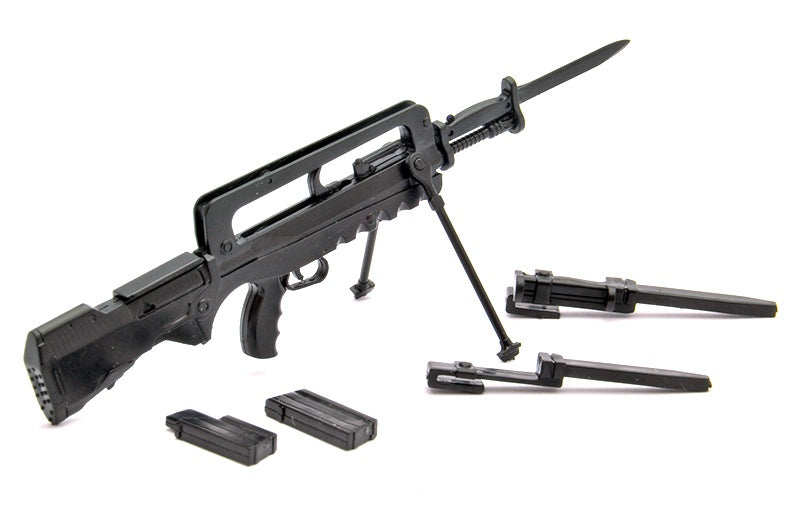 TomyTec Little Armory 1/12 LA057 FA-MAS F1 Rifle | 4543736307471