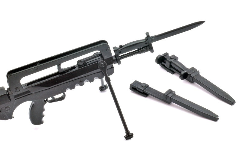 TomyTec Little Armory 1/12 LA057 FA-MAS F1 Rifle | 4543736307471