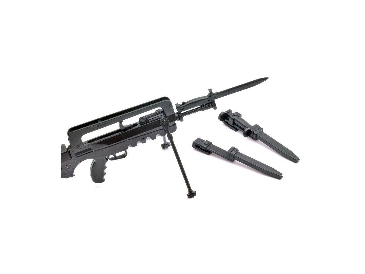 TomyTec Little Armory 1/12 LA057 FA-MAS F1 Rifle | 4543736307471