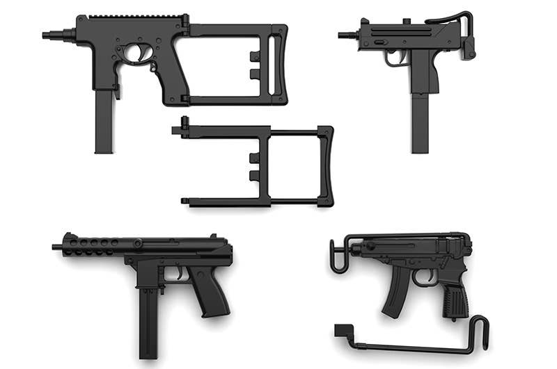 TomyTec Little Armory 1/12 LA058 Compact Submachine Gun | 4543736307488