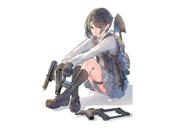 TomyTec Little Armory 1/12 LA058 Compact Submachine Gun | 4543736307488