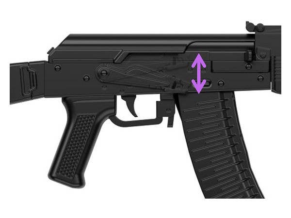 TomyTec Little Armory 1/12 LA059 RPK74M Rifle | 4543736307495