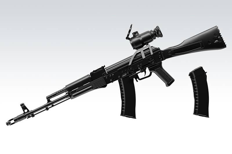TomyTec Little Armory 1/12 LA060 AK74M Type Assault Rifle | 4543736307501