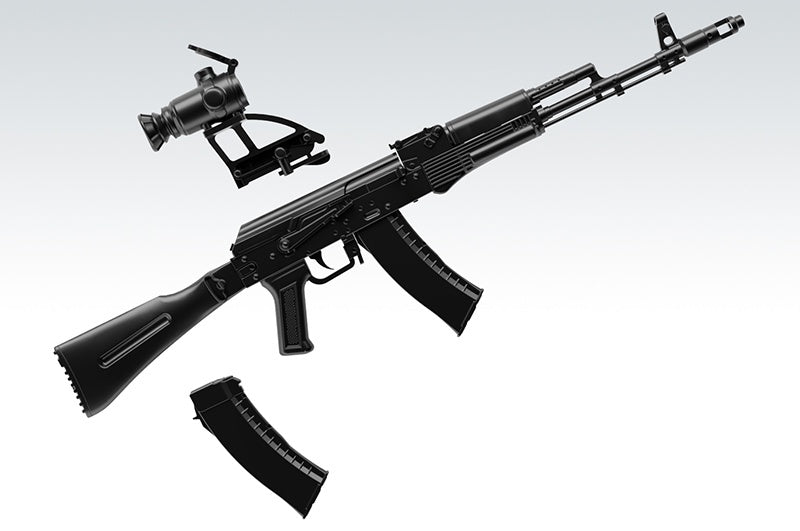 TomyTec Little Armory 1/12 LA060 AK74M Type Assault Rifle | 4543736307501