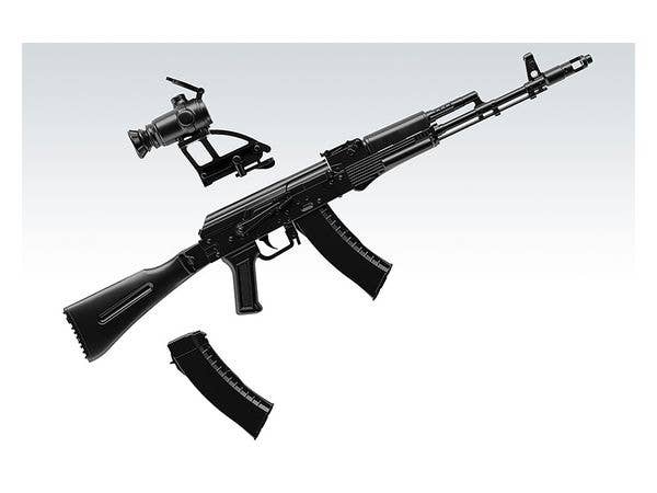 TomyTec Little Armory 1/12 LA060 AK74M Type Assault Rifle | 4543736307501