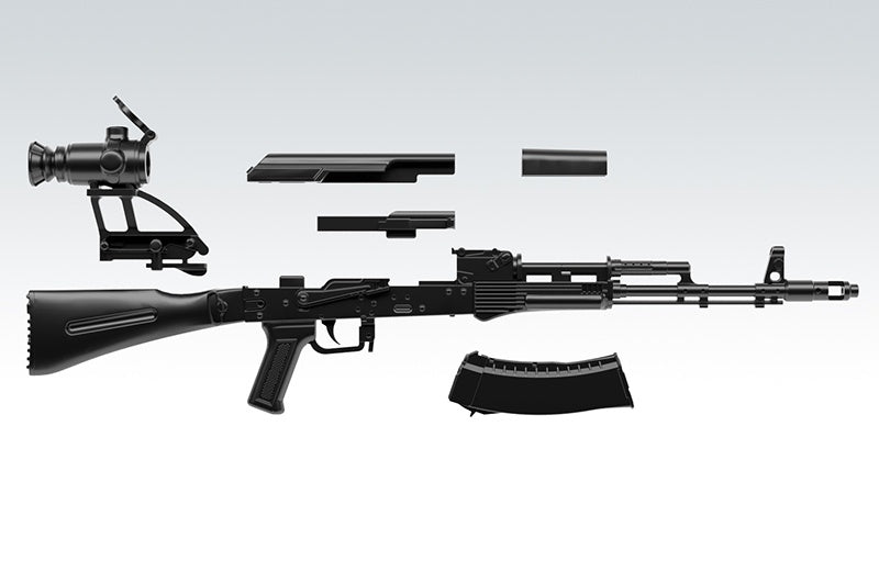 TomyTec Little Armory 1/12 LA060 AK74M Type Assault Rifle | 4543736307501