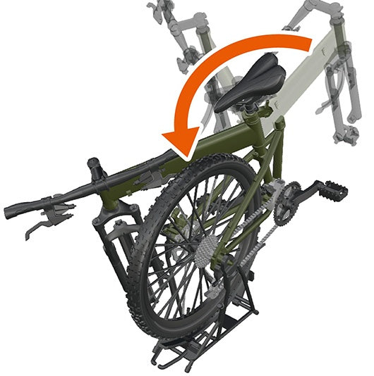 TomyTec Little Armory 1/12 LM004 Montague Paratrooper Pro Folding MTB Bike | 4543736307556