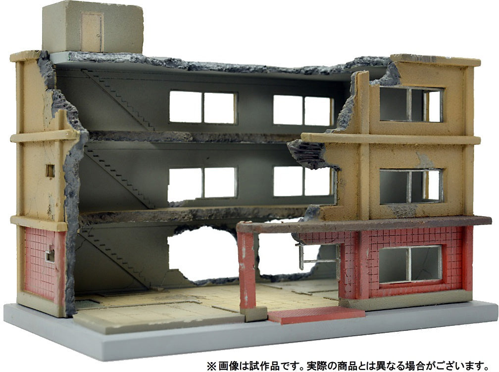 TomyTec DCM03 1/144 Dio Com Destroyed Building B | 4543736311867