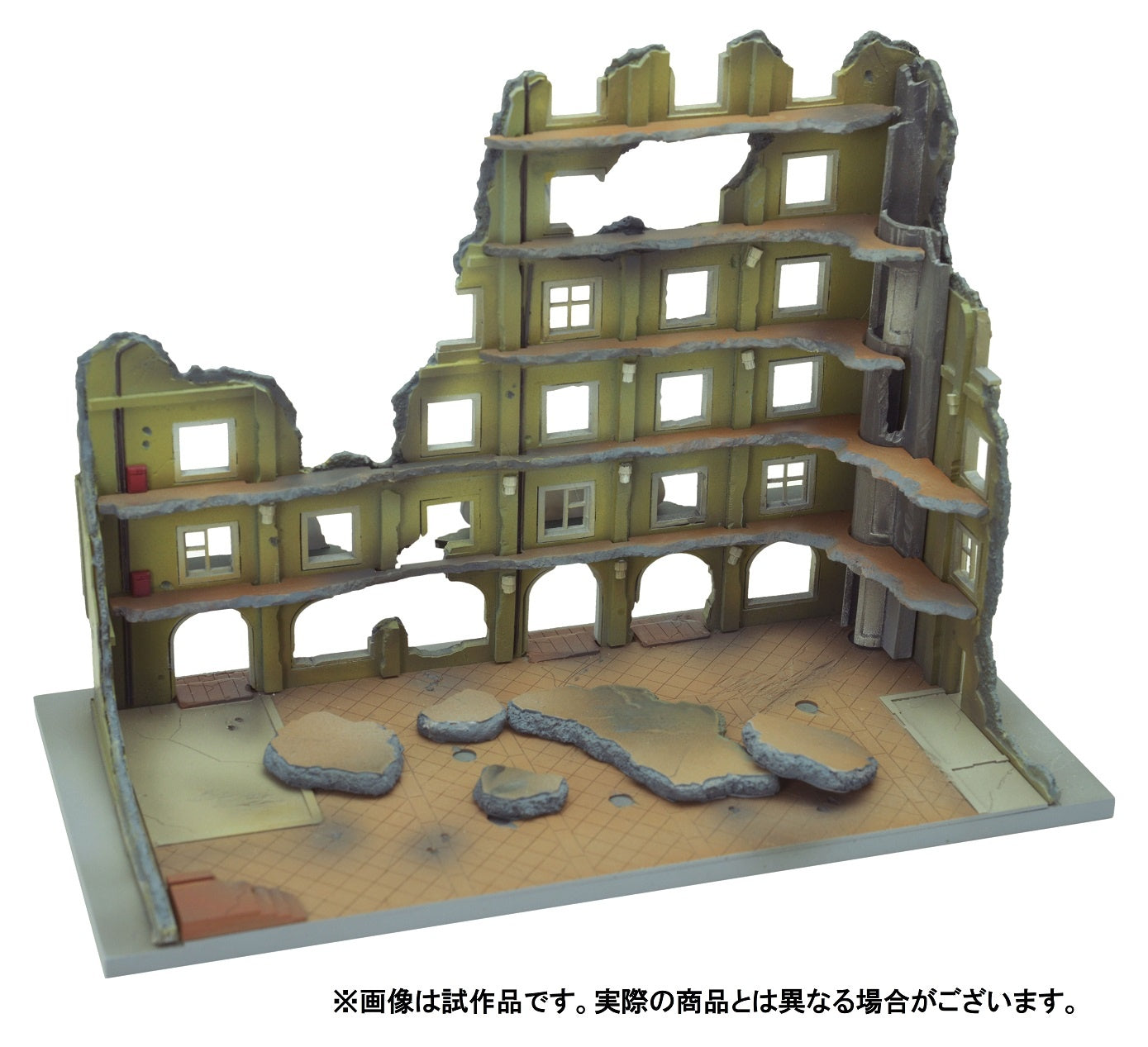 TomyTec DCM04 1/144 Dio Com Destroyed Building C | 4543736311874