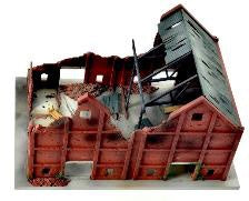 TomyTec DCM12 1/144 Dio Com Decayed Warehouse | 4543736313779