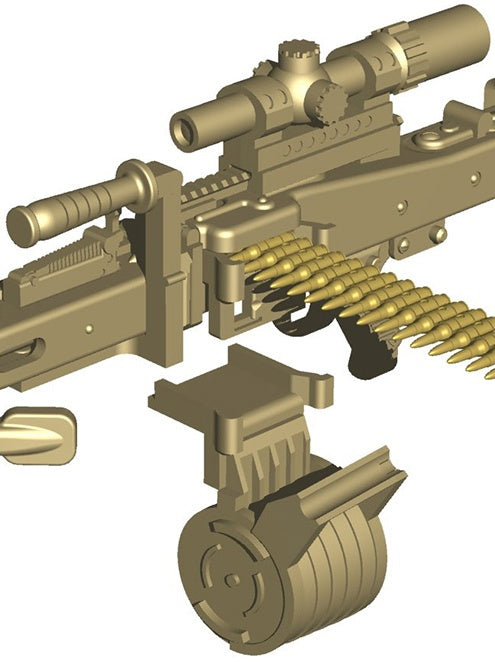 TomyTec Little Armory 1/12 LA064 MG3 KWS Type | 4543736313823