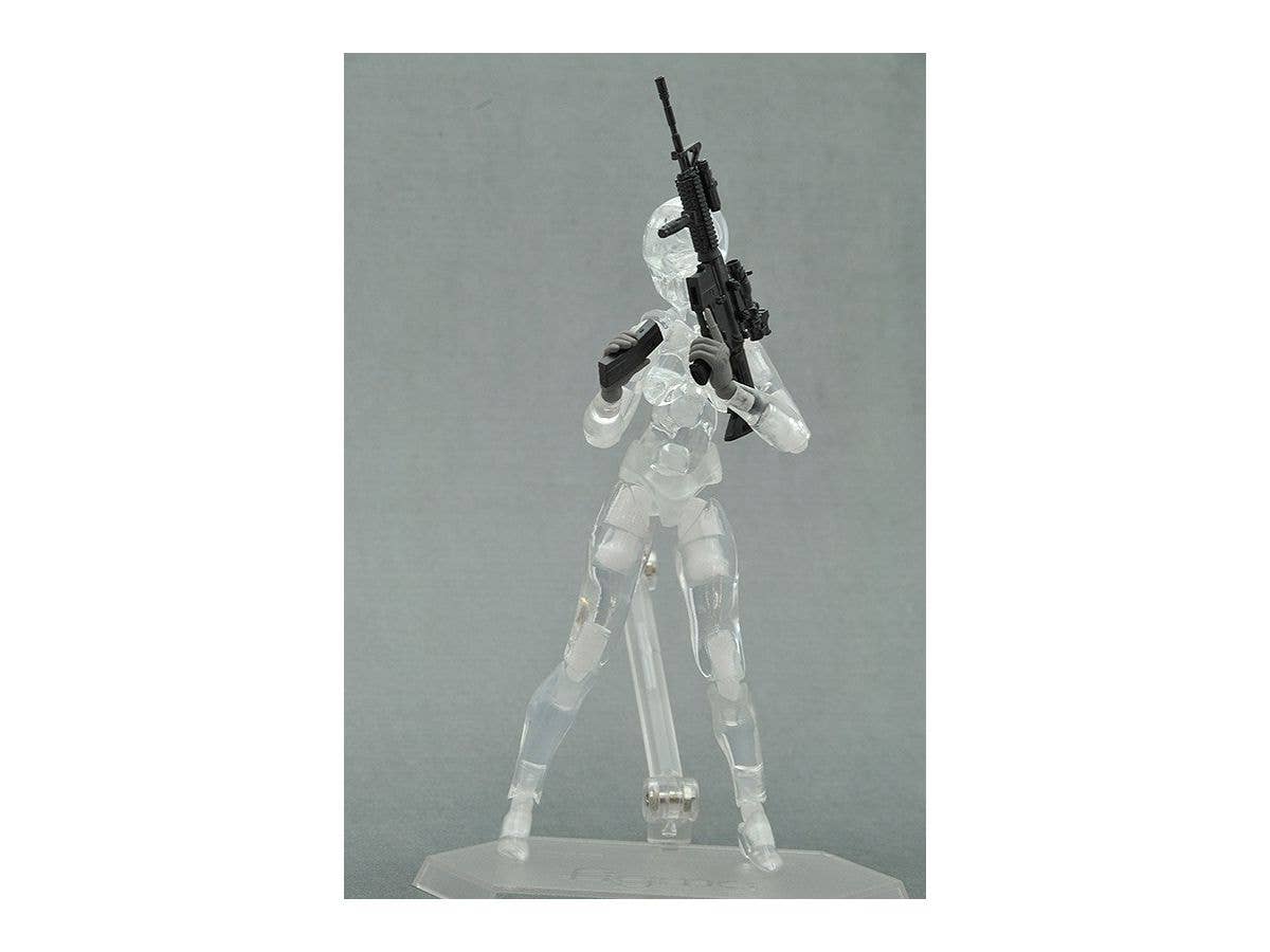 LittleArmory Series LittleArmory-OP5: Tactical Gloves MAS Grey for figma | 4543736313878