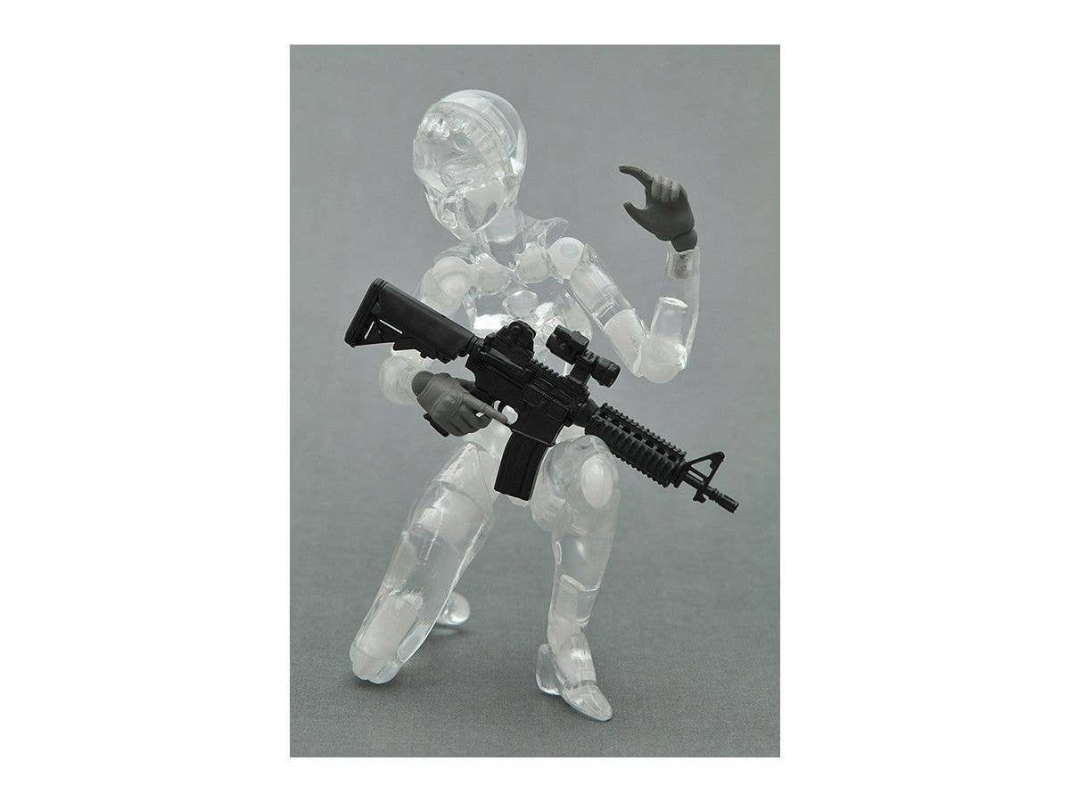 LittleArmory Series LittleArmory-OP5: Tactical Gloves MAS Grey for figma | 4543736313878